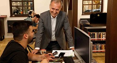 Başkan Taban'dan nöbetçi kütüphaneler paylaşımı