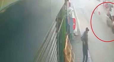 Bursa'da 5 araca çarpan otomobilin sürücüsü ağır yaralandı