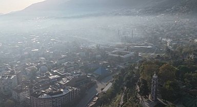 Bursa'da sis etkili oldu