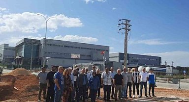 Bursa'da zehir soludukları için eylem düzenlediler