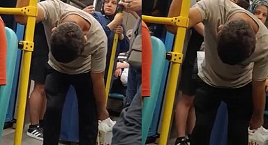 Bursa'daki metro vagonunda korkulu dakikalar