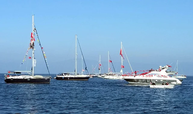 Cumhuriyet Coşkusu Denizlere Taştı