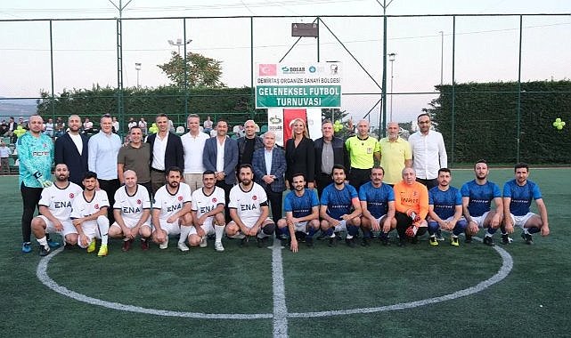 DOSAB-DOSABSİAD 17. Geleneksel Firmalar Arası Futbol Turnuvası Başladı