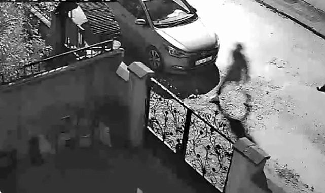 İnegöl'de bisiklet çalan hırsız görüntülendi