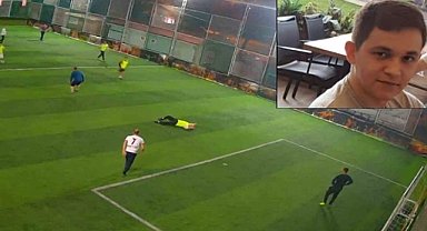 İnegöl'de halı saha maçında kalbi duran genç kurtarılamadı