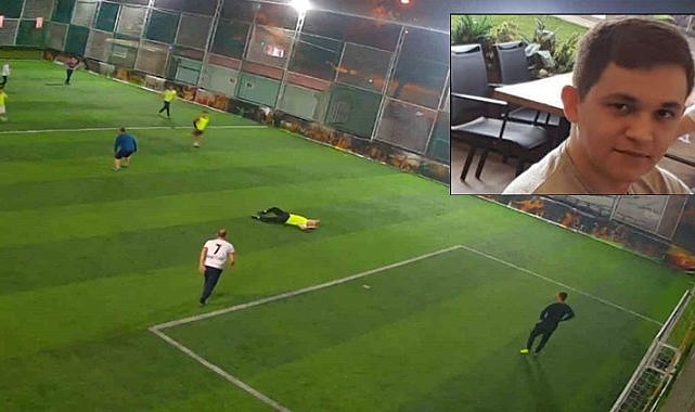 İnegöl'de halı saha maçında kalbi duran genç kurtarılamadı