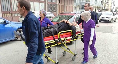 Orhangazi'de dengesini kaybeden yaşlı adam ağaçtan düştü