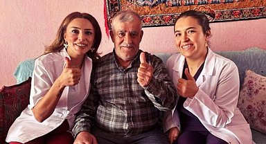 Yenişehir'de felçli adam 75 günde ayağa kalktı!