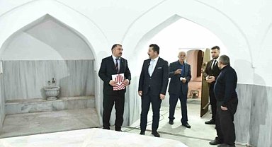 Bursa'daki Tarihi Çarşı Hamamı yakında hizmete girecek