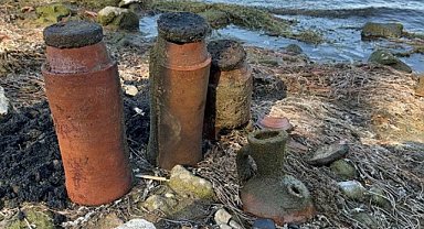 İznik Gölü'nde bulunanlar müzeye teslim edildi