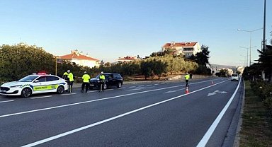 Mudanya'da aşırı hız yapan 25 sürücüye ceza