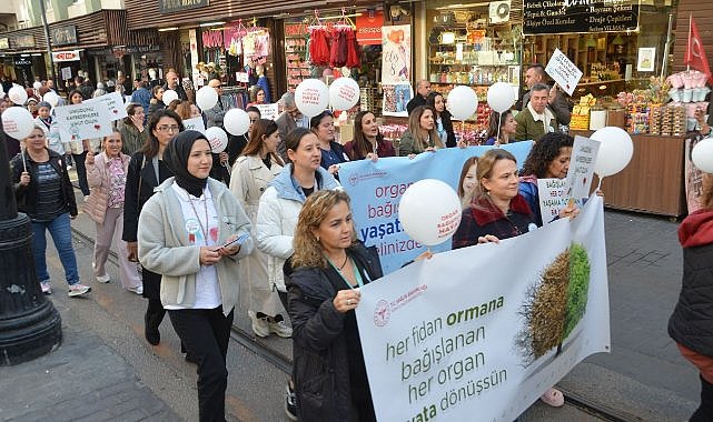 Organ Bağışı İçin Bursa'da Yürüdüler