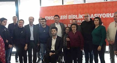 Başkan Aydın ile engelli bireyler kahvaltıda buluştu