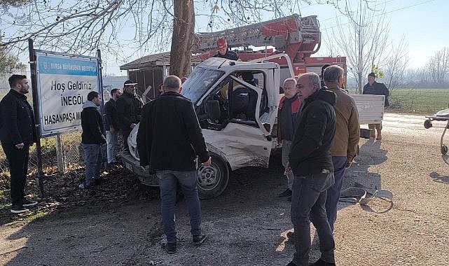 Bursa'daki kazada 3 kişi yaralandı
