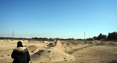 Şam'da bulunan toplu mezardan dehşet görüntüler