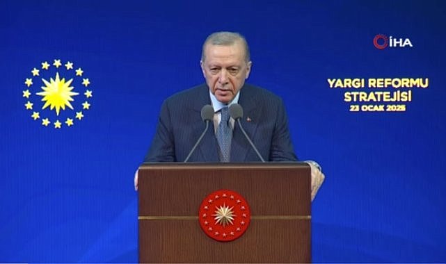 Cumhurbaşkanı Erdoğan, Yargı Reformu Strateji Belgesi'ni açıkladı