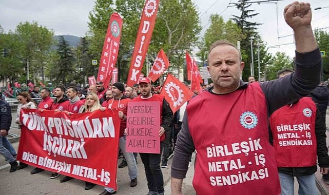 Bursa'da 1 Mayıs kutlamaları coşkuyla gerçekleşti