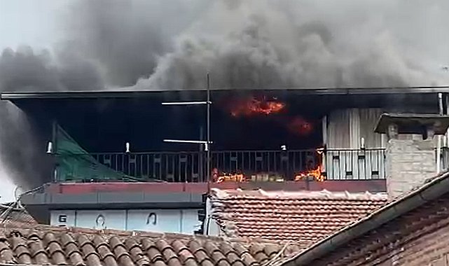 Bursa Merkezde Yangın!