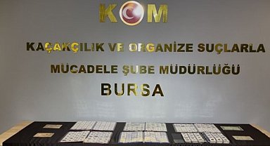 Bursa polisinden tarihi eser kaçakçısına operasyon