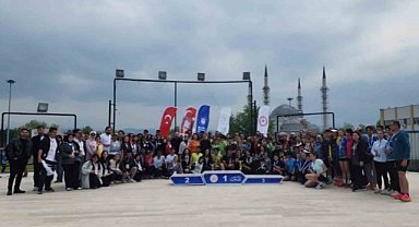 Bursa Uludağ Üniversitesi'ndeki etkinlikte aileler yarıştı