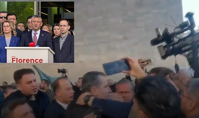 CHP Genel Başkanı Özgür Özel saldırıya uğradı!