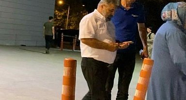 Bursa’da akıl almaz olay! Çocuklara şişe attı…