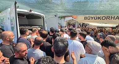 Bursa’da fedakar itfaiyeciye son görev