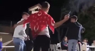 Asker eğlencesinde silahlar ateşlendi