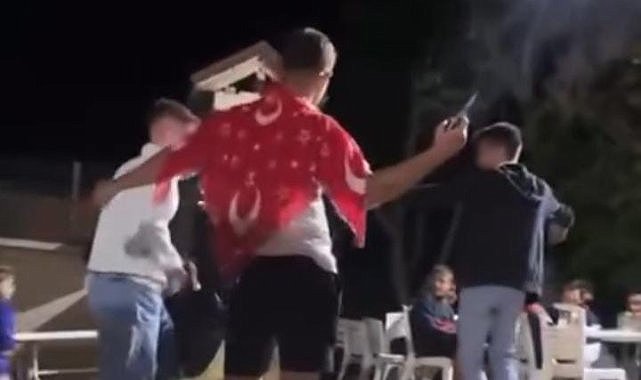 Asker eğlencesinde silahlar ateşlendi