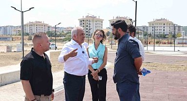 Balkan Mahallesi’ndeki park açılış için gün sayıyor