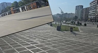 Bir kentimiz sıcaktan alev alev yanıyor! Cadde ve sokaklar boş kaldı