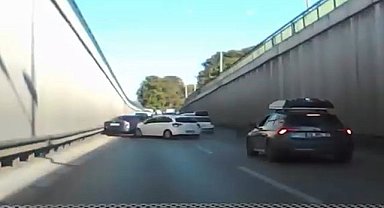 Bursa'da alkollü sürücü trafiği böyle birbirine kattı