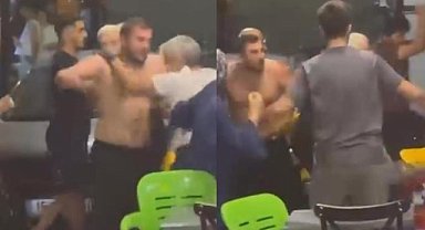 Bursa’da esnaf kavgası kamerada: Sandalyeler havada uçuştu