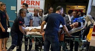 Bursa’da motosiklet ile bisiklet çarpıştı