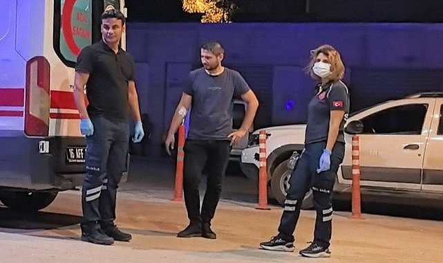 Bursa’da üzerine asit sıçrayan işçi yaralandı