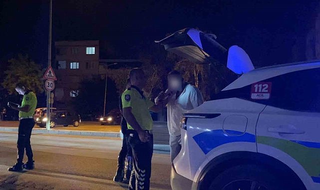 Bursa İnegöl'de polisten kaçan halk otobüsü şoförü alkollü çıktı
