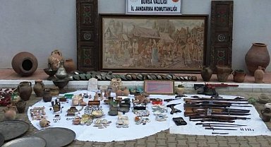 Bursa İznik'te hediyelik eşya dükkanından tarihi eser çıktı!