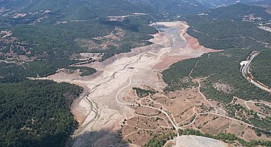 Bursa’nın bir barajı tamamen kurudu, 35 günlük su kaldı