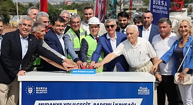 Bursa'nın en büyük sorunu trafiğe kesin çözüm! Proje için düğmeye basıldı!