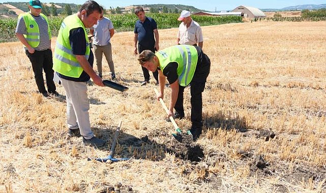 Bursa’nın ’Özel Tarım Ekibi’ toprak analizi için yol çıktı