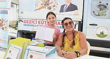 Gezici Kütüphane çocukları bilgiyle donatıyor