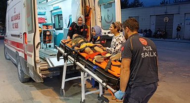 İnegöl'de otomobilin çarptığı bisikletli çocuk ağır yaralandı