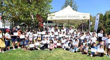 Osmangazi’de 8 bin 24 çocuk yüzme keyfi yaşadı