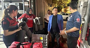 Osmangazi’den Sındırgı’ya deprem sonrası hızlı destek