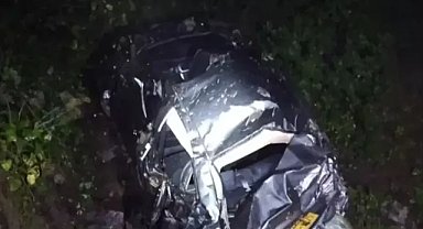 Otomobil uçuruma yuvarlandı, bir aile yok oldu