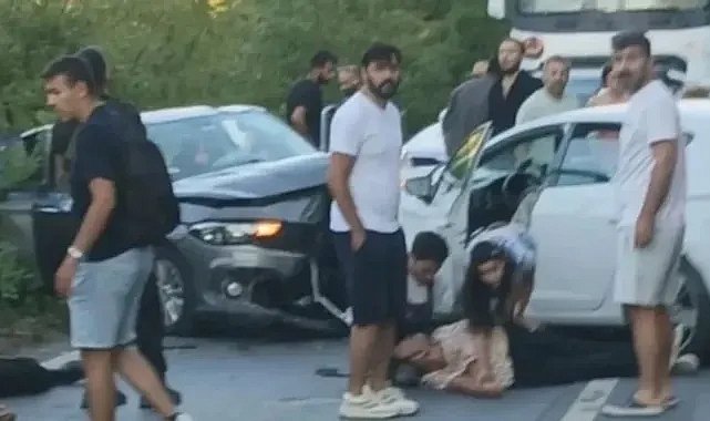 Sarıyer’de plaj dönüşü feci kaza! Hatalı sollama can aldı