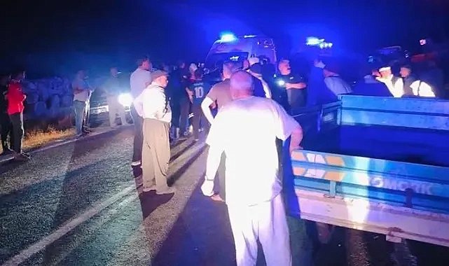 Siirt'te feci kaza! Düğünden dönenleri taşıyan minibüs devrildi: 6’sı çocuk, 15 yaralı
