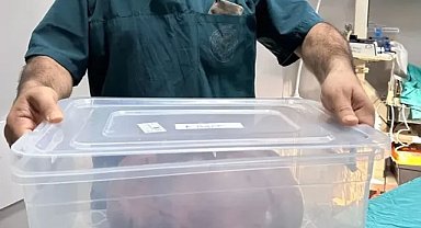 Trabzon'da yumurtalıklarından 9 kiloluk kitle çıktı