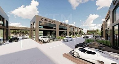 Yenişehir’e modern oto galeri sitesi