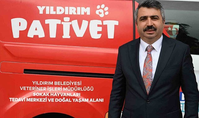 Yıldırım’da patili canlara mobil hizmet